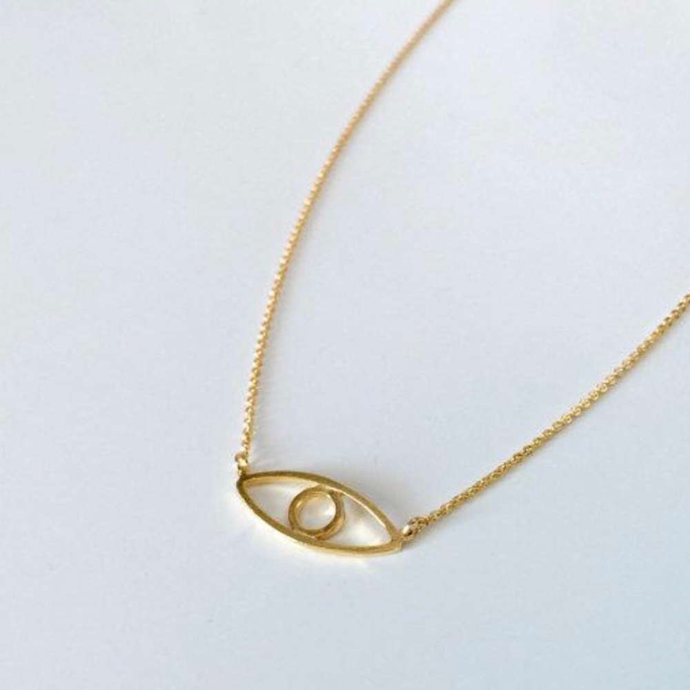 Gold,rose gold,silver plated 🧿 evil eye necklace